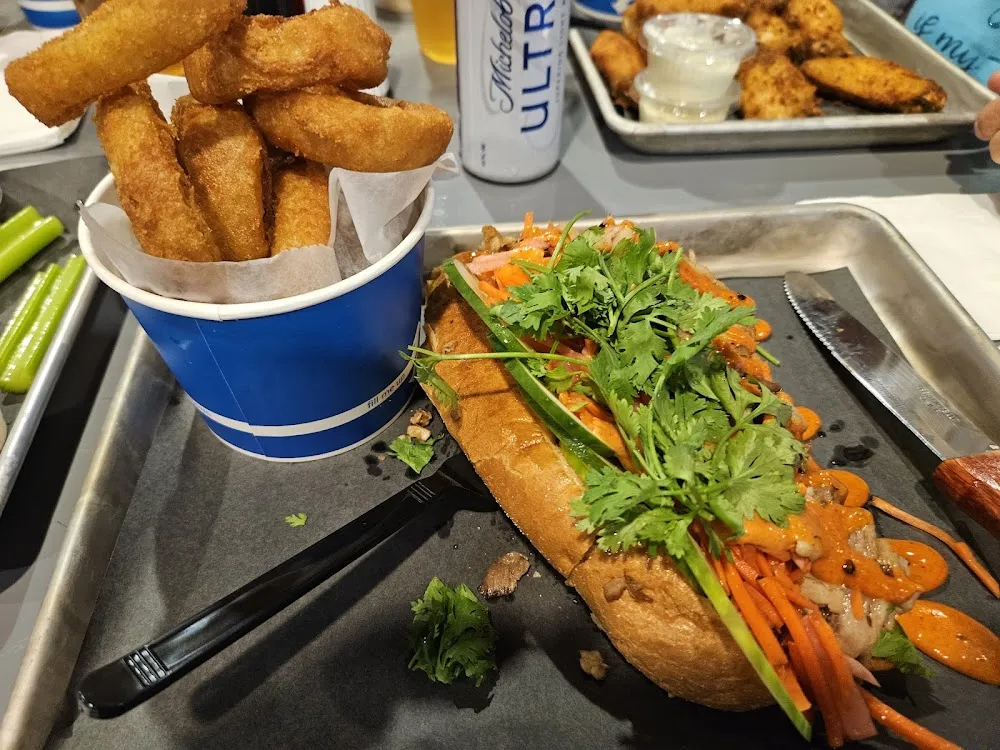 Banh MI and Fries
