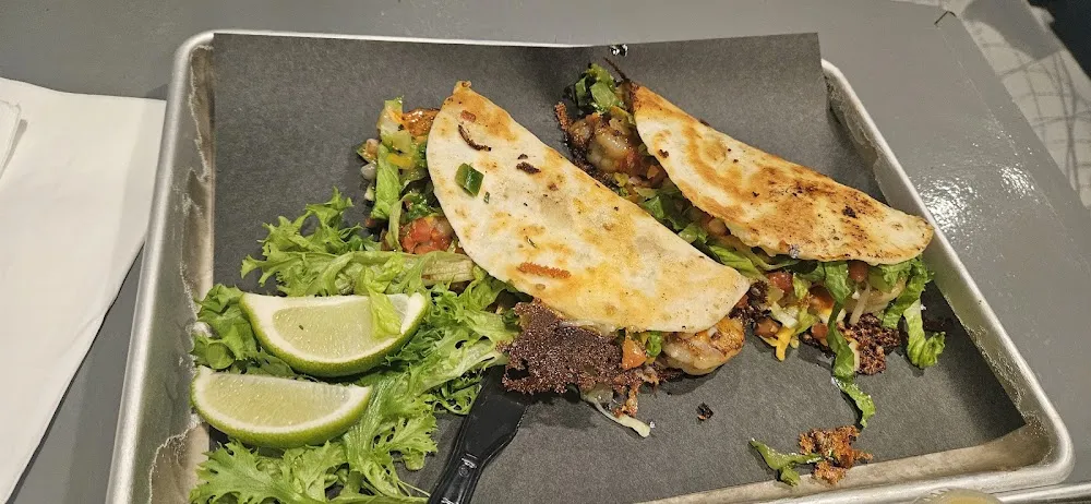 Coastal Haze Shrimp Tacos