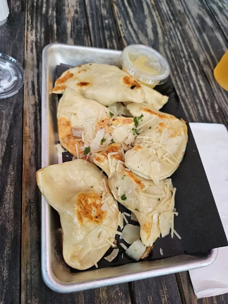 Crusted Perogies